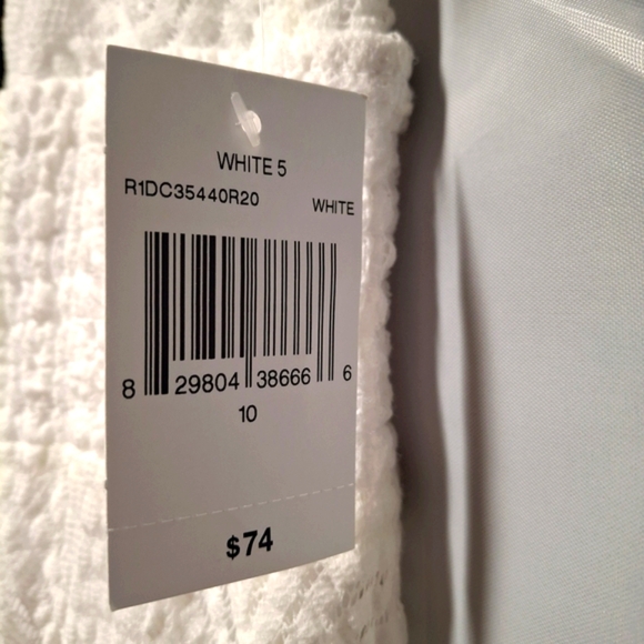 Rabbit Rabbit Rabbit Ivory Lace Knee Length To Midi Dress - Picture 7 of 8